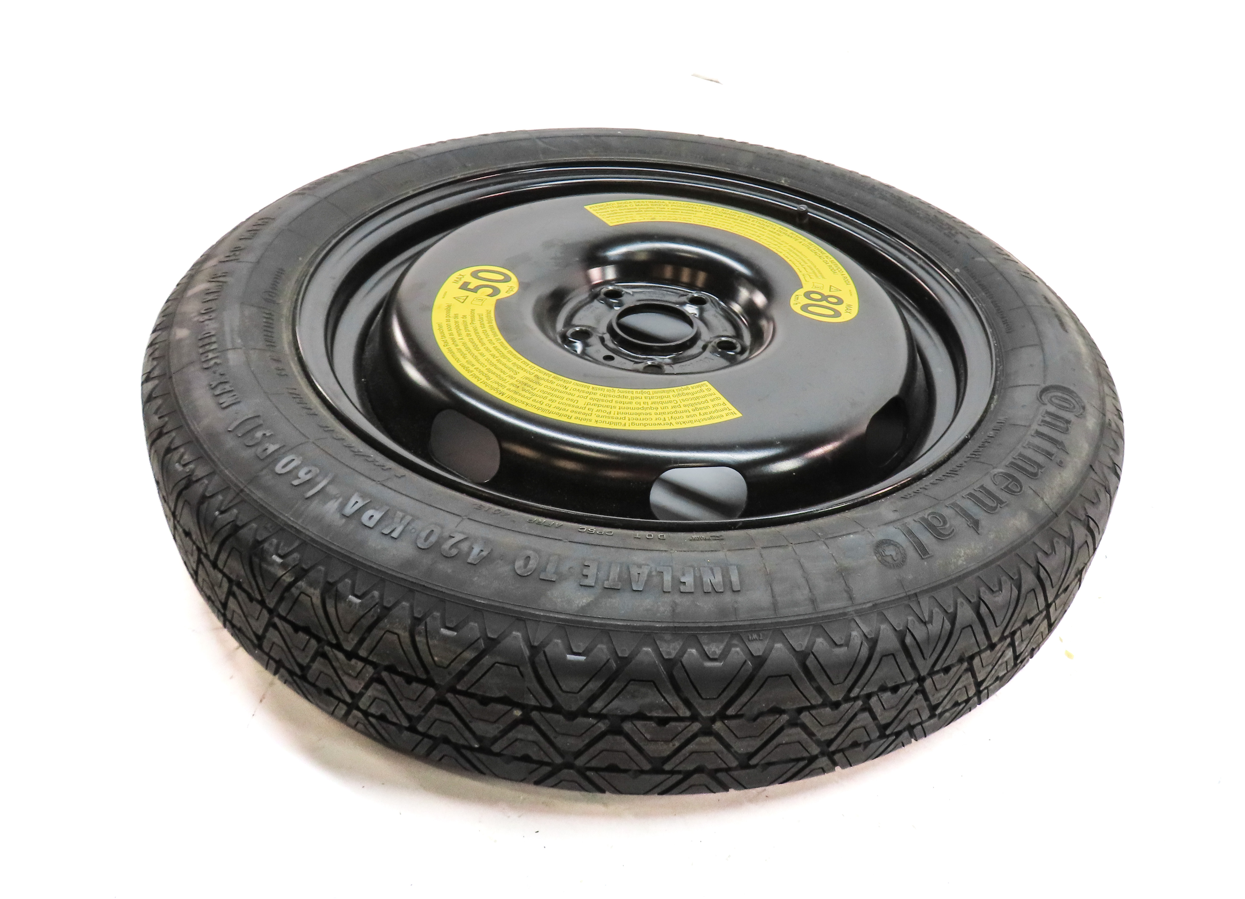 2015-2018 AUDI Q3 (8U) 18x4" 18x4 EMERGENCY SPARE TIRE WHEEL RIM — exact item pictured